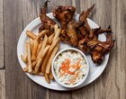 Buffalo wings combo with chips | Bwangu Delivery