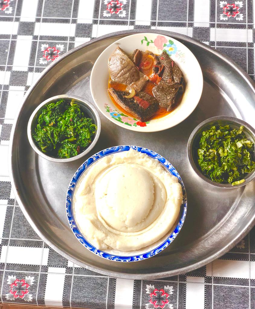 Nshima with Offals | Bwangu Delivery