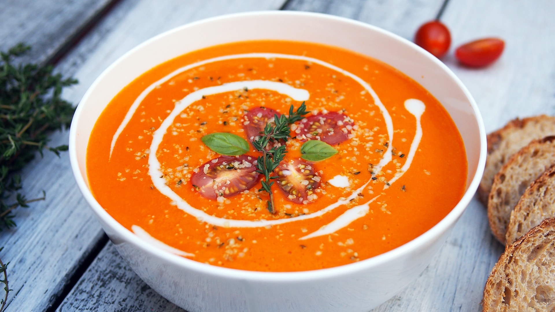Cream of tomato soup | Bwangu Delivery