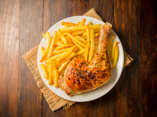 Quarter Chicken and Chips | Bwangu Delivery