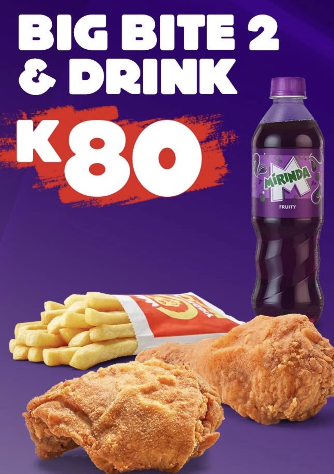 Big bite 2 & Drink | Bwangu Delivery